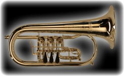 ELATON C-Fluegelhorn versilbert, GM, LFH/C-80083S